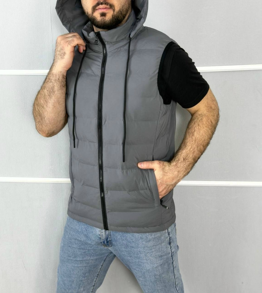 Жилетка женская темно-серая купить в Интернет-магазине Садовод База - цена 750 руб Садовод интернет-каталог