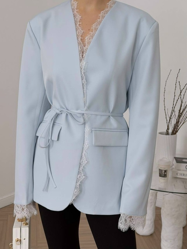 Пиджак с кружевами купить в Интернет-магазине Садовод База - цена 2000 руб Садовод интернет-каталог