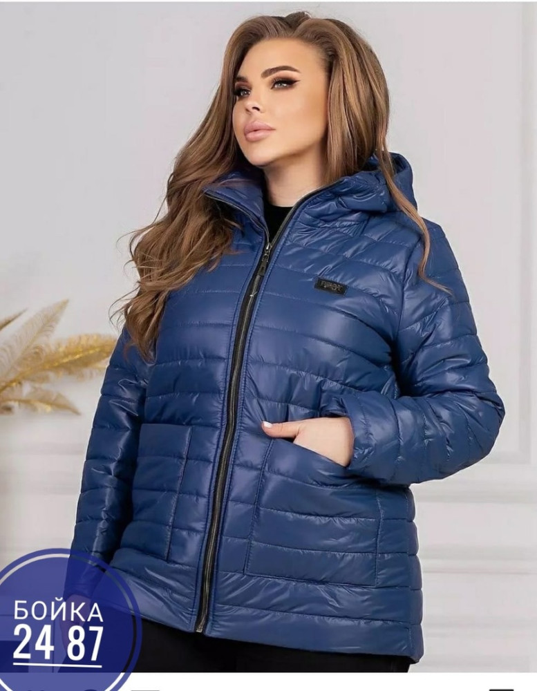 Куртка женская синяя купить в Интернет-магазине Садовод База - цена 1000 руб Садовод интернет-каталог