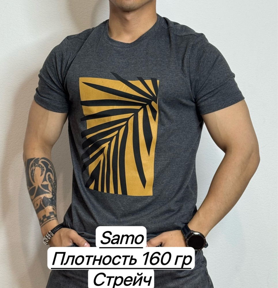 Футболка для мужчин, хлопок купить в Интернет-магазине Садовод База - цена 450 руб Садовод интернет-каталог