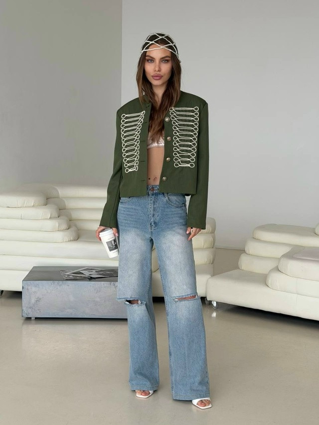 Гусарский пиджак купить в Интернет-магазине Садовод База - цена 2400 руб Садовод интернет-каталог