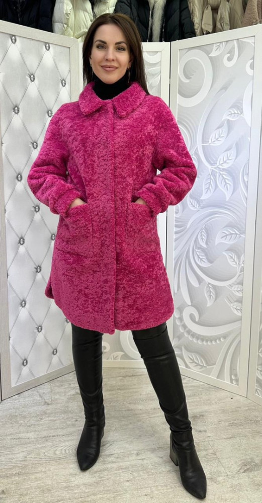 Женское пальто розовое купить в Интернет-магазине Садовод База - цена 6000 руб Садовод интернет-каталог