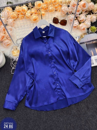Шикарный  блузка Ткань Атлас Размер в размер идут САДОВОД официальный интернет-каталог