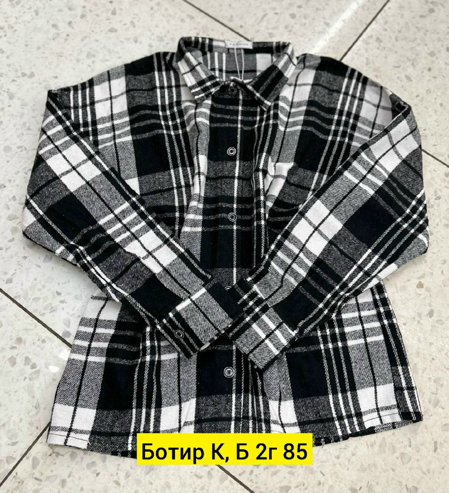 Женская рубашка черная