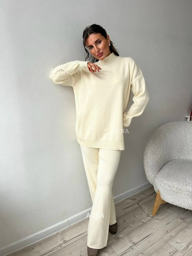 Женский костюм молочный купить в Интернет-магазине Садовод База - цена 2400 руб Садовод интернет-каталог