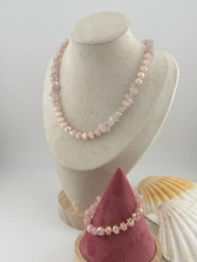 💗Колье из натурального кварца  «Мерида» САДОВОД официальный интернет-каталог