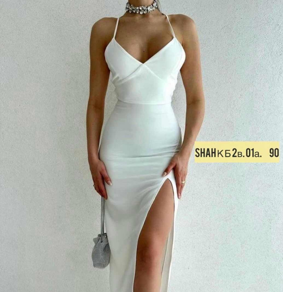 Платье белое купить в Интернет-магазине Садовод База - цена 950 руб Садовод интернет-каталог