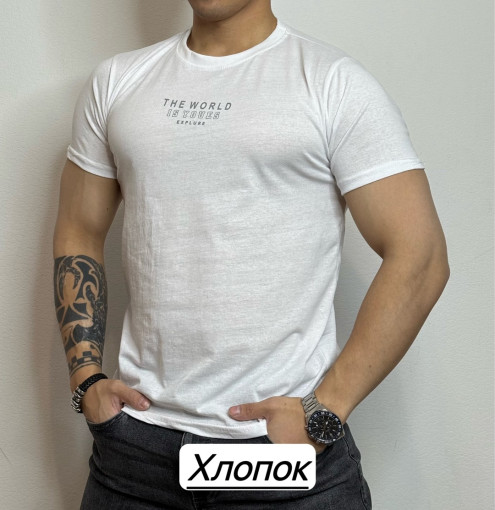 Футболка для мужчин, хлопок САДОВОД официальный интернет-каталог