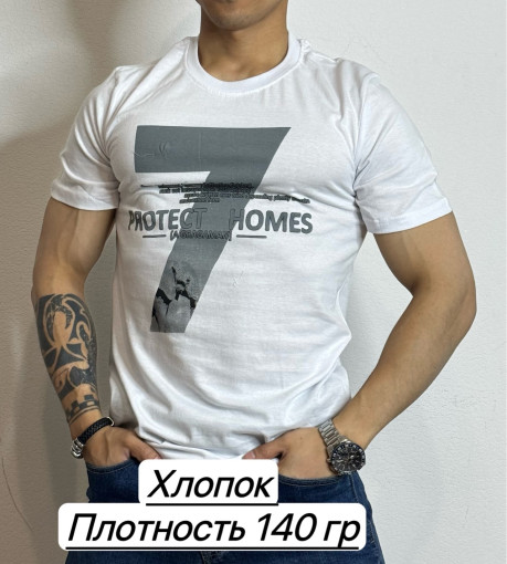 Футболка для мужчин, хлопок САДОВОД официальный интернет-каталог