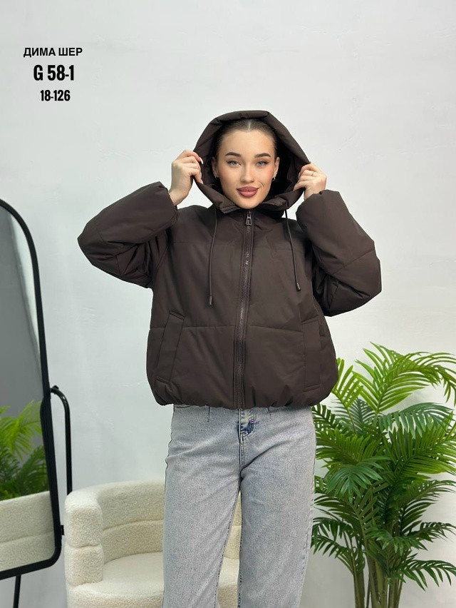 Куртка женская коричневая купить в Интернет-магазине Садовод База - цена 1800 руб Садовод интернет-каталог