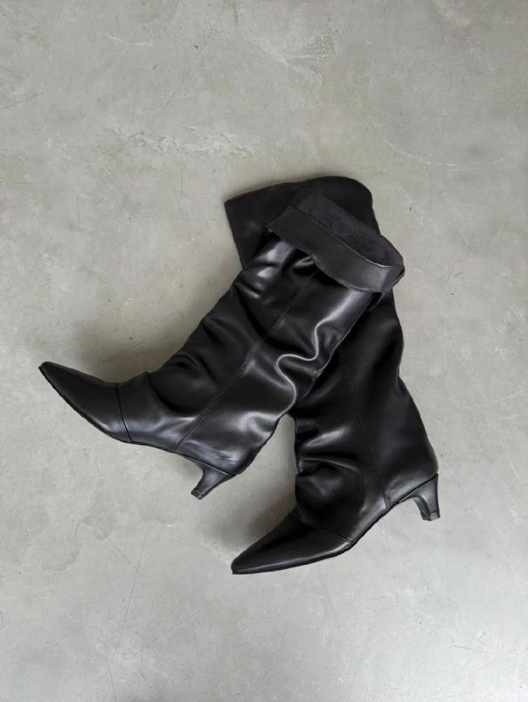 Cапоги женские черные