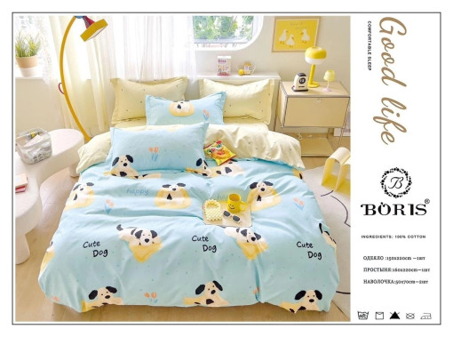 Комплект детского постельного белья с готовым одеялом из серии  Boris в новых расцветках ❗️ САДОВОД официальный интернет-каталог