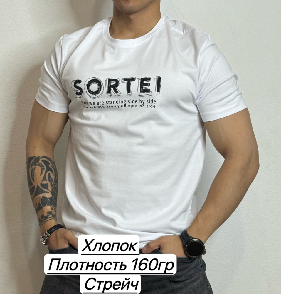 Футболка для мужчин, хлопок купить в Интернет-магазине Садовод База - цена 450 руб Садовод интернет-каталог