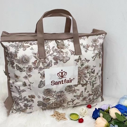 Семейный Комплект постельного белья с готовым одеялом  от бренда САДОВОД официальный интернет-каталог