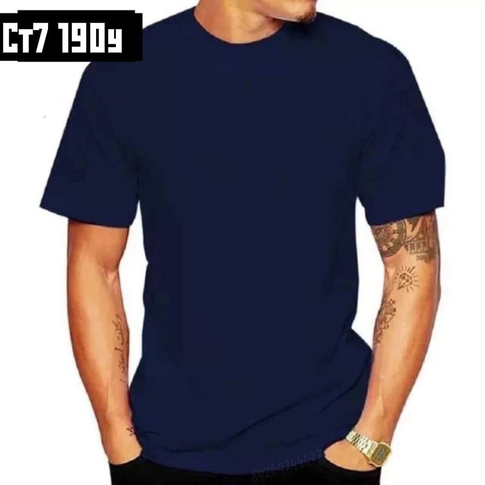Мужская футболка темно-синяя купить в Интернет-магазине Садовод База - цена 250 руб Садовод интернет-каталог