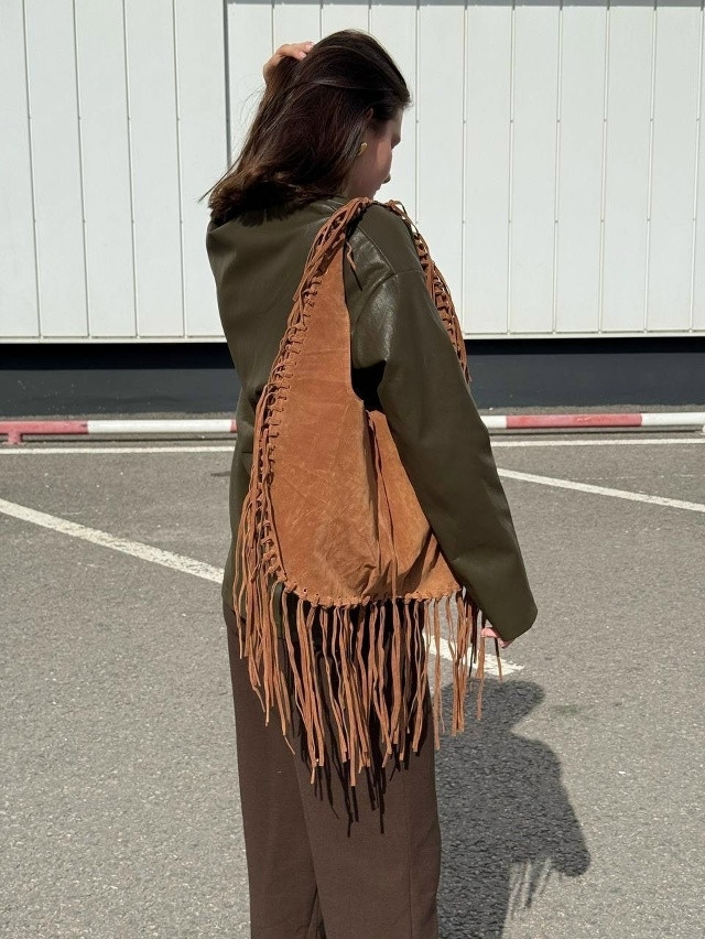 ⚜️ Сумка шоппер с бахромой купить в Интернет-магазине Садовод База - цена 1450 руб Садовод интернет-каталог