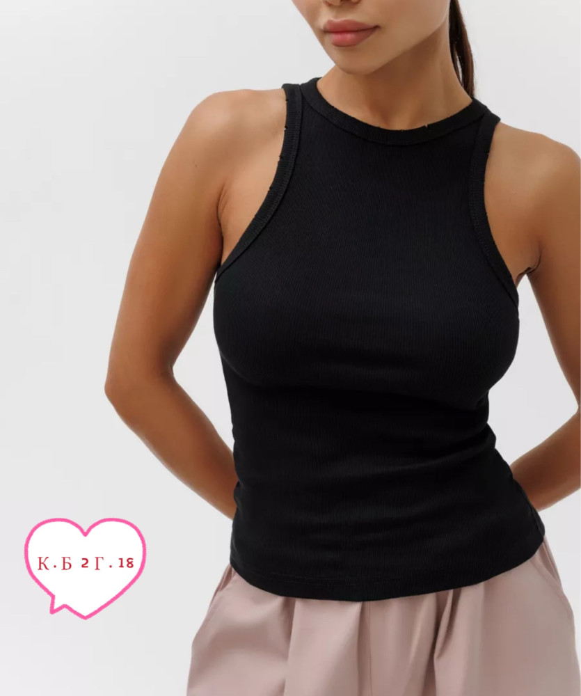 Женская майка черная купить в Интернет-магазине Садовод База - цена 250 руб Садовод интернет-каталог