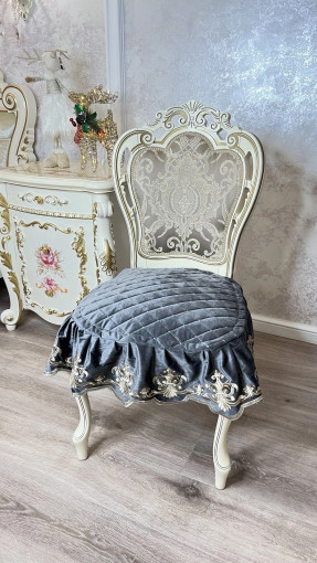 Сидушки на стулья на прорезиненной основе. САДОВОД официальный интернет-каталог