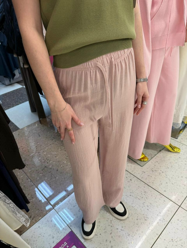 Женские брюки розовые купить в Интернет-магазине Садовод База - цена 950 руб Садовод интернет-каталог