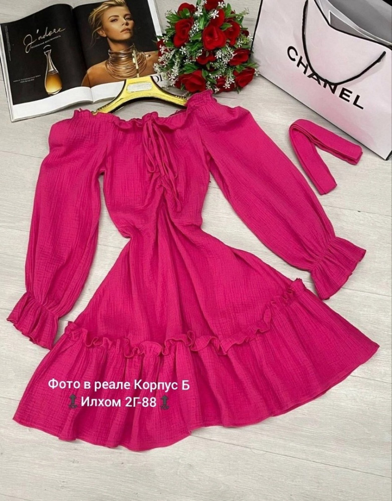 👑🍀New Collection Exclusive Потрясающий платье этого сезона🔝🔝🔝🔝 купить в Интернет-магазине Садовод База - цена 1100 руб Садовод интернет-каталог