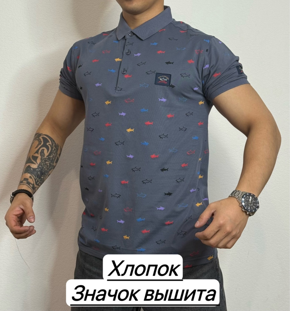 Футболка для мужчин, хлопок купить в Интернет-магазине Садовод База - цена 650 руб Садовод интернет-каталог