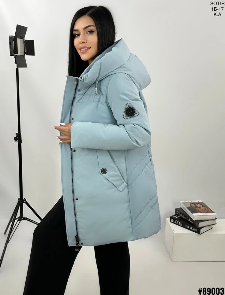 Куртка женская голубая купить в Интернет-магазине Садовод База - цена 799 руб Садовод интернет-каталог