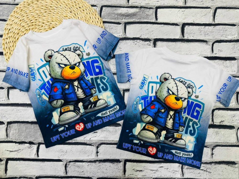 Детская футболка синяя купить в Интернет-магазине Садовод База - цена 699 руб Садовод интернет-каталог