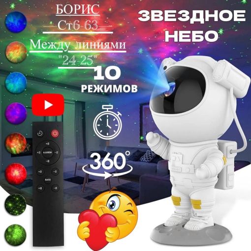 Детский ночник проектор 